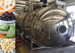 औद्योगिक ग्रेड खाद्य वैक्यूम फ्रीज-ड्रायर 300 किलो/लॉट औद्योगिक फ्रीज-ड्रायर फ्रीज-ड्राइंग मशीन