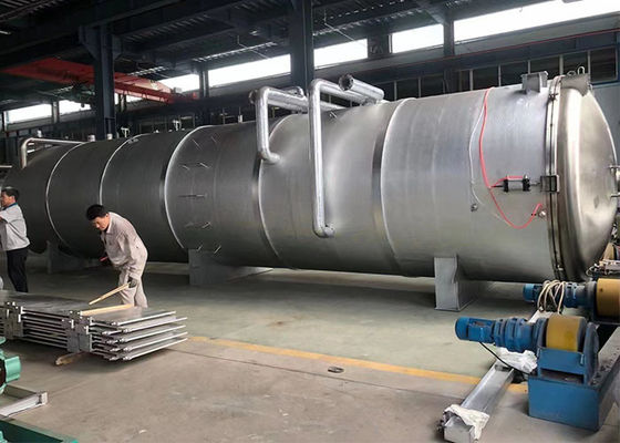 वायु शीतलन वैक्यूम खाद्य सुखानेवाला 100kg/बैच बिट्ज़र शीतलन प्रणाली