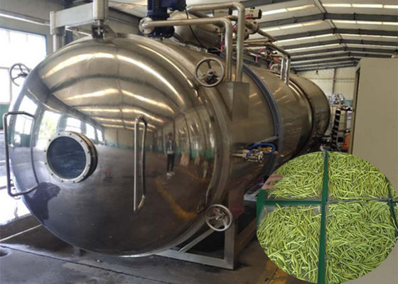 उच्च स्तरीय खाद्य दवा फ्रीज ड्रायर 100L एयर कूलिंग