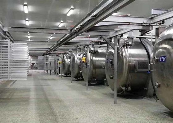 Refcom रेफ्रिजरेशन लियोफिलिज़र फ्रीज ड्रायर 100 किलो