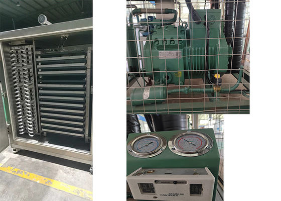 Lyophilizer फार्मास्युटिकल फ्रीज ड्रायर इलेक्ट्रिक हीटिंग वैक्यूम