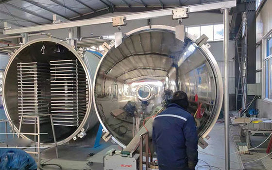 कस्टम खाद्य वैक्यूम फ्रीज ड्रायर बड़े वाणिज्यिक Lyophilizer