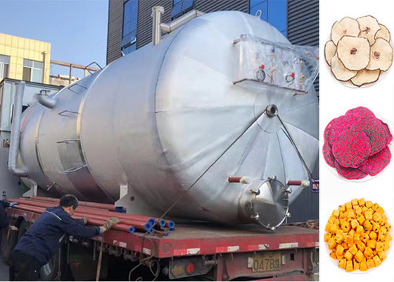 पीएलसी बड़ी खाद्य औद्योगिक फ्रीज ड्रायर मशीन 220V/380V/3PH