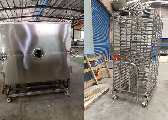 10KW/H खाद्य वैक्यूम फ्रीज ड्रायर मशीन 45KW की स्थापना शक्ति के साथ