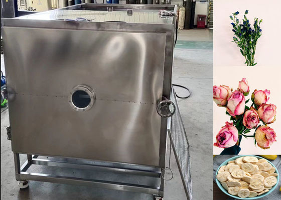 वायुप्रशीत खाद्य वैक्यूम फ्रीज ड्रायर ≤10Pa वैक्यूम डिग्री के साथ