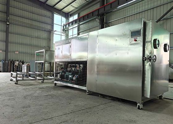 तापमान -50C- 80C पीएलसी टच स्क्रीन फ्रीज ड्रायर फल मशीन