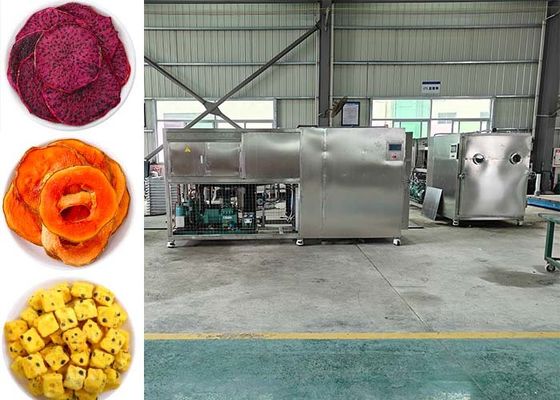 सर्वोत्तम सुखाने के परिणामों के लिए पेशेवर खाद्य वैक्यूम फ्रीज ड्रायर