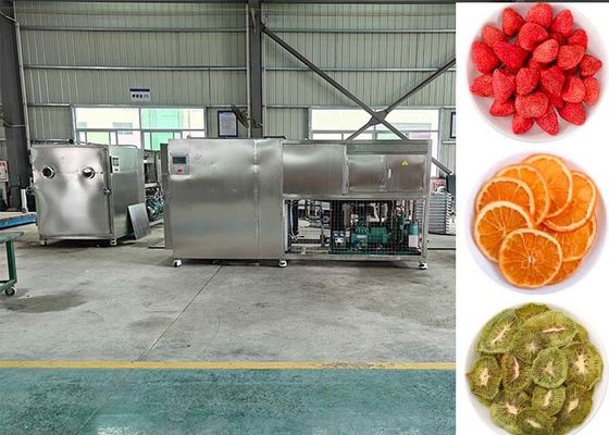 -50~80C इलेक्ट्रिक हीटिंग लाइओफिलिज़र फ्रीज ड्रायर एयर कूल्ड के साथ
