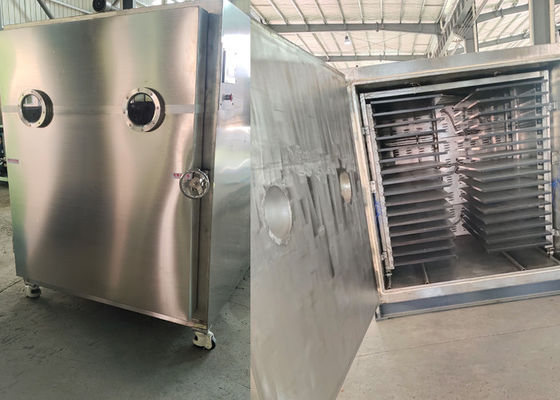 बड़े पैमाने पर खाद्य वैक्यूम फ्रीज ड्रायर -40C--80C खाद्य संरक्षण के लिए