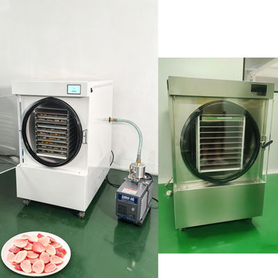 दो-चरणीय बाओसी वैक्यूम पंप और SUS304 स्टेनलेस स्टील शेल के साथ घरेलू फ्रीज ड्रायर को फ्रीज करें