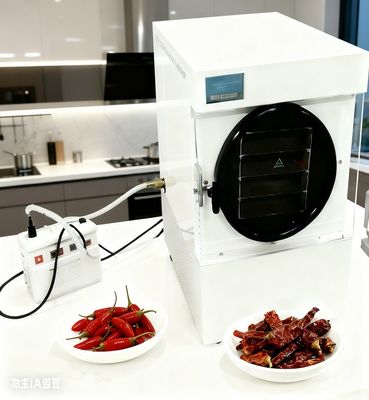 कॉम्पैक्ट होम फ्रीज ड्रायर स्वस्थ भोजन शिविर उपचार छोटे आकार जीवन शैली उपयोग शिविर स्वस्थ भोजन