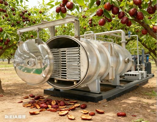 उच्च-मूल्यवान अवयवों के लिए औद्योगिक लियोफिलिज़र परिशुद्धता सुखाने थोक अनुबंध प्रसंस्करण