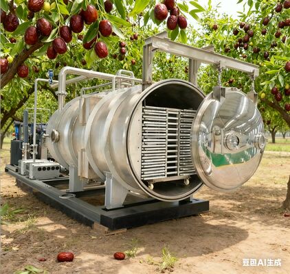 औद्योगिक 100 किलोग्राम फ्रीज ड्रायरः उच्च दक्षता, कम परिचालन लागत। थोक मांस, समुद्री भोजन और सामग्री के लिए एकदम सही