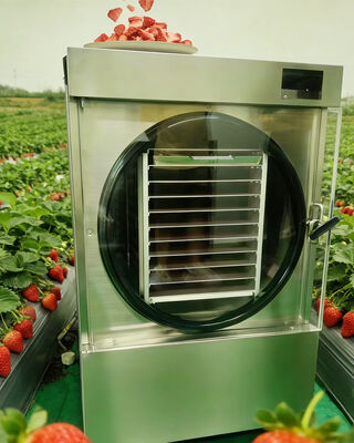 पीएलसी नियंत्रण 10 किलो होम फ्रीज ड्रायर -50 से 50 डिग्री सेल्सियस तापमान सीमा