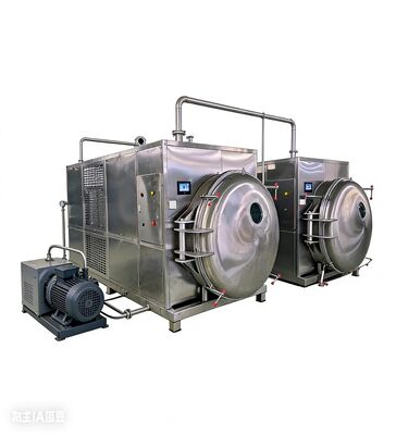 औद्योगिक उपयोग के लिए भारी शुल्क 180KG Lyophilizer स्टेनलेस स्टील निर्माण और निरंतर गुणवत्ता के लिए सटीक तापमान नियंत्रण की विशेषता