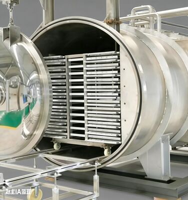 स्वचालित उत्पादन लिओफिलिज़र ₹ 200 किलो बैच, सटीक नियंत्रण, विश्वसनीय