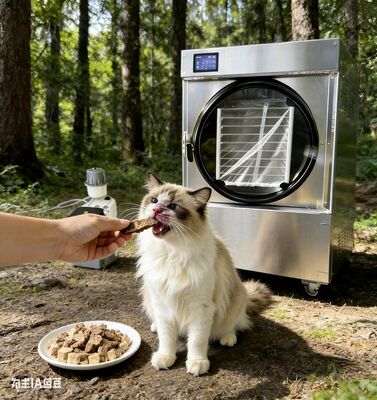 स्टेनलेस स्टील ट्रे और शांत पंप के साथ होम फ्रीज ड्रायर मशीन