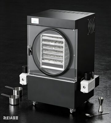 तेज़ और विश्वसनीय घरेलू फ्रीज ड्रायर मांस, सब्जियां और जड़ी-बूटियों को निर्वात सुखाने के लिए आदर्श