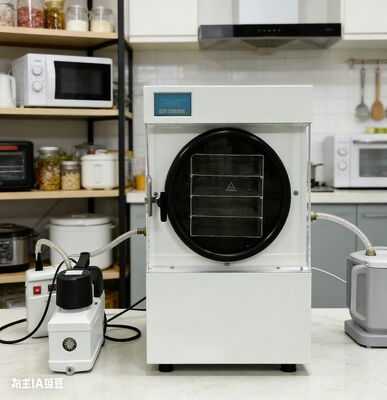 छोटे उपकरण, बड़े परिणामः 25 साल के आपातकालीन खाद्य भंडारण के निर्माण के दौरान भोजन के मूल आकार और बनावट को बनाए रखें।