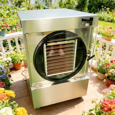 SUS304 स्टेनलेस स्टील होम फ्रीज ड्रायर, डैनफॉस कंप्रेसर द्वारा संचालित, 220V 1PH 50 60HZ, घर और खाद्य संरक्षण के लिए अनुकूलित