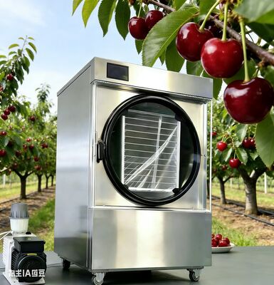 गहरी सर्दी में गर्मियों की स्ट्रॉबेरी का स्वाद लें। हमारा उपयोग में आसान छोटा फ्रीज ड्रायर पीक-सीज़न के उत्पाद, पूरे भोजन और आइसक्रीम को भी संरक्षित करता है - किसी परिरक्षक की आवश्यकता नहीं है।