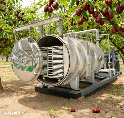 गुणवत्ता पर समझौता किए बिना स्केल अप करें। भारी शुल्क 100-200 किलो फ्रीज ड्रायर स्टेनलेस स्टील स्थायित्व, ऊर्जा दक्षता और प्रत्येक बैच में लगातार परिणाम के साथ उच्च मात्रा में उत्पादन के लिए इंजीनियर।