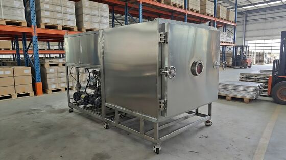 Drying Time 20 to 24 hours Industrial Freeze Dryer Featuring 304 Stainless Steel Construction and Automatic Operation Mode