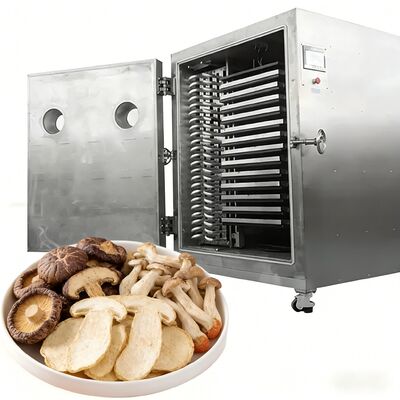 70dB औद्योगिक फ्रीज ड्रायर जिसमें इलेक्ट्रिक हीटिंग मल्टीपल सेफ्टी सिस्टम फ्रीज ड्राइंग प्रक्रियाओं के लिए डिज़ाइन किया गया है