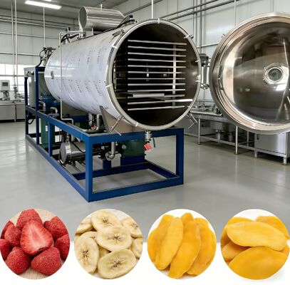 304 स्टेनलेस स्टील फ्रीज ड्रायर मशीन प्रयोगशाला और औद्योगिक अनुप्रयोगों के लिए आदर्श पानी ठंडा प्रणाली के साथ