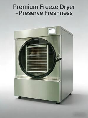 Danfoss कंप्रेसर होम फ्रीज ड्रायर SUS304 स्टेनलेस स्टील 220V 1PH 50 60HZ खाद्य संरक्षण और दीर्घकालिक भंडारण के लिए आदर्श