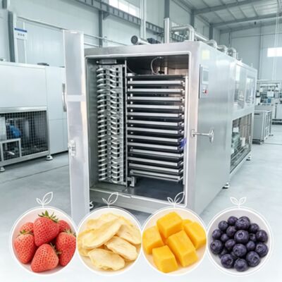 बहु सुरक्षा प्रणाली औद्योगिक फ्रीज ड्रायर जिसमें स्वचालित संचालन मोड और 13Pa से कम वैक्यूम स्तर है औद्योगिक के लिए आदर्श